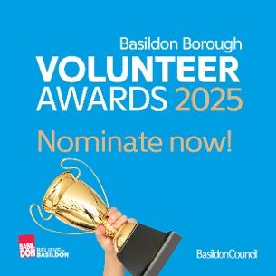 Basildon Borough Volunteer Awards 2025 - Brand logo