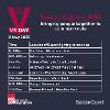 A timetable showing the times and locations of the VE Day Beacon lighting ceremonies