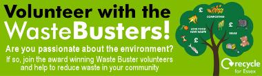 Image of a Recycling poster - Recycle for Essex - Wastebuster Volunteers