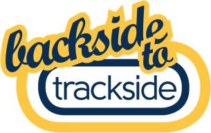 Images showing the Backside to Trackside Brand Logo