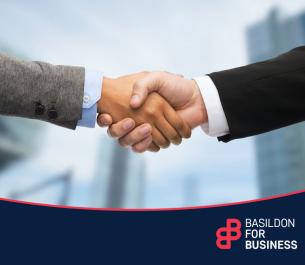 Image promoting Basildon Council Commercial Services Partners and Clients