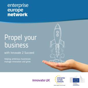 Image promoting Enterprise Europe Network - Innovate 2 Succeed Programme
