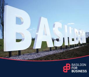 Image promoting Basildon Council's one-stop service specially set up to assist and encourage film and TV production companies that want to film in the borough.